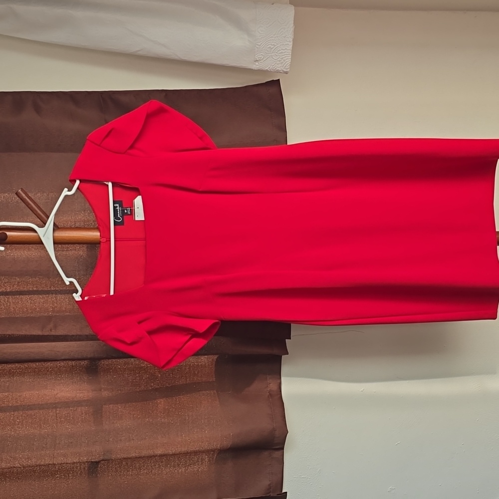 Elegant Red Cocktail Dress